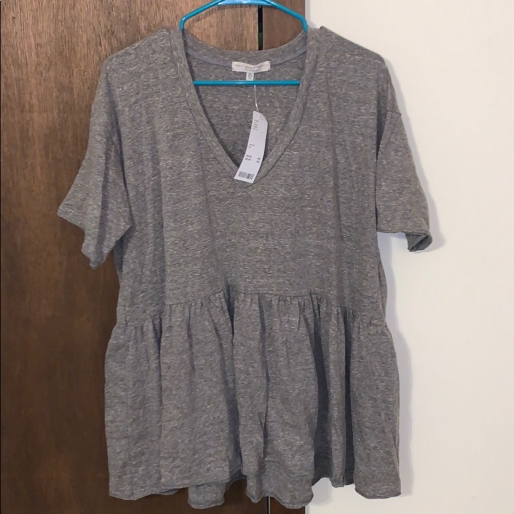 🤍URBAN OUTFITTERS Peplum Top🤍